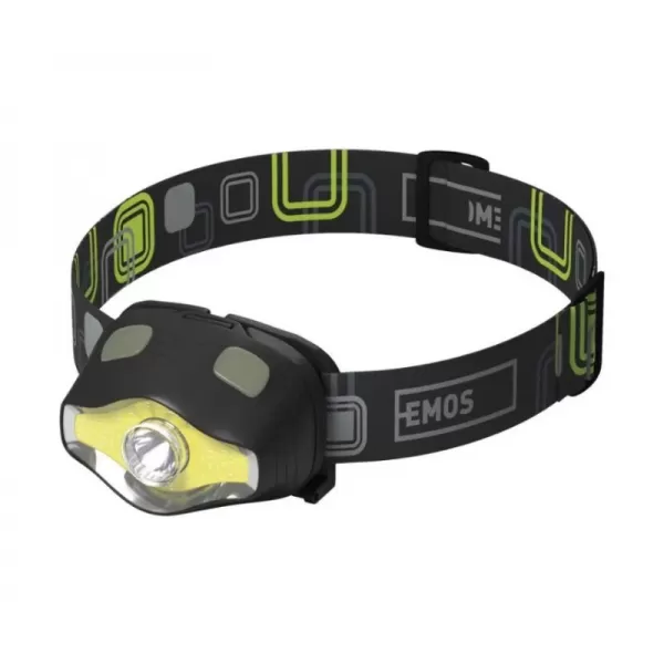 Čelovka EMOS P3536, 500 lm, 3xAAA,  LED, 120m