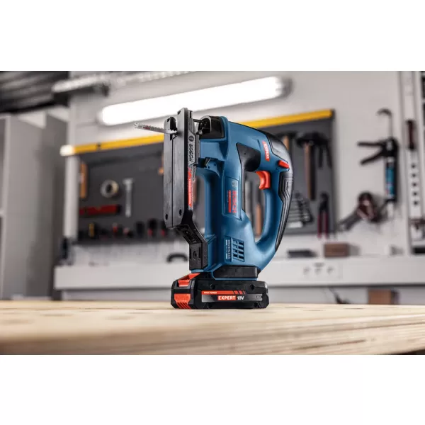 Aku kmitací pila Bosch EXST18V-155B EXPERT + L-Boxx