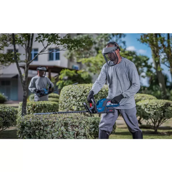 Aku nůžky na živý plot Bosch GHE 18V-60 Professional, 1 x aku 4,0Ah GBA