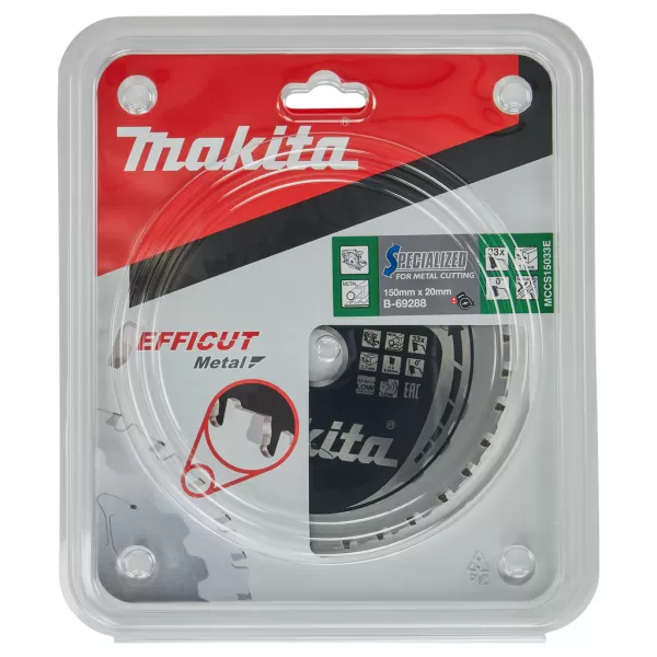 Kotouč pilový na kov 150x1.1x20mm Specialized EFFICUT Makita