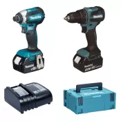 Aku sada nářadí Makita DDF490+DTD153 Li-ion LXT 18V