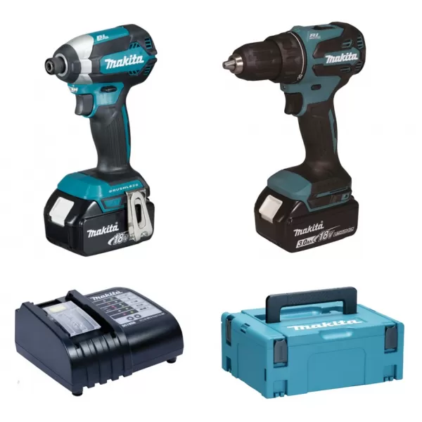 Aku sada nářadí Makita DDF490+DTD153 Li-ion LXT 18V