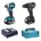 Aku sada nářadí Makita DDF490+DTD153 Li-ion LXT 18V