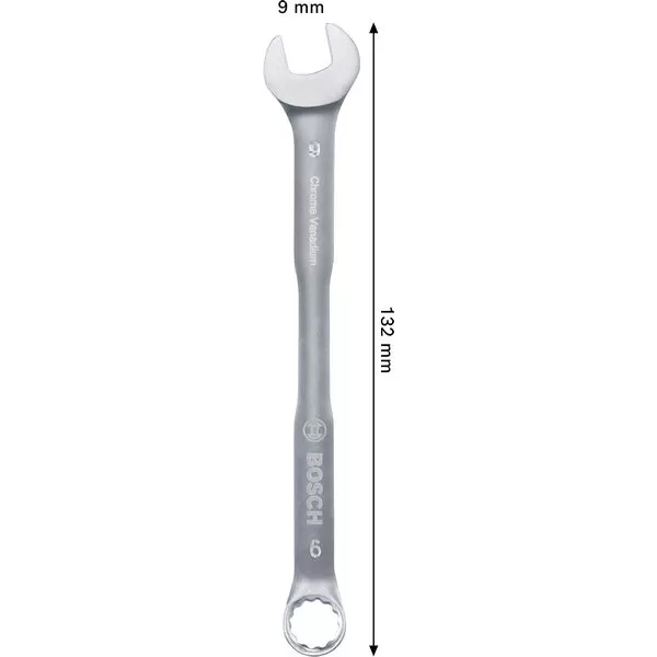 Očkoplochý klíč 9 mm Bosch Line