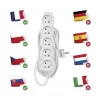 Kabel prodlužovací 5 zásuvky 5m EMOS P0515, PVC, 230V 1 mm2