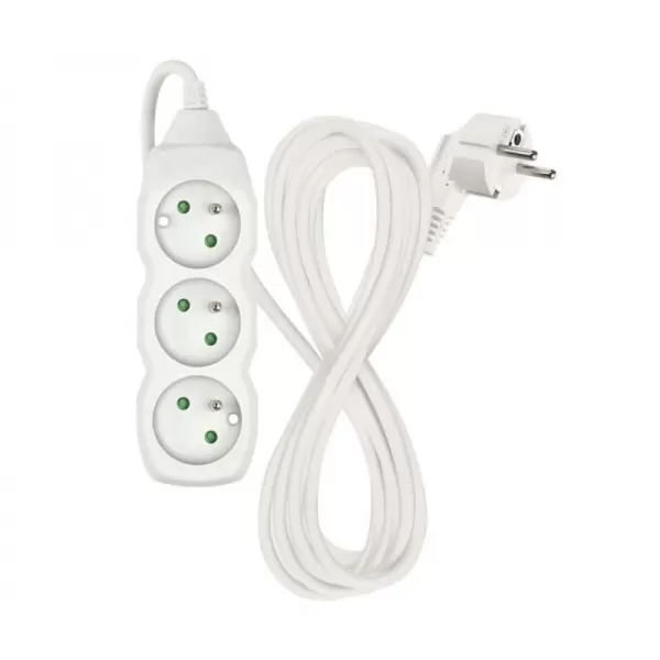 Kabel prodlužovací 3 zásuvky 7m EMOS P0317, PVC, 230V 1 mm2