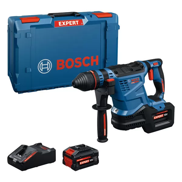 Aku vrtací kladivo s SDS plus Bosch EXBH18V-32F EXPERT, 2 x aku 8,0Ah, L-Boxx