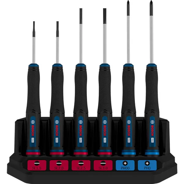 Sada přesných šroubováků PH/SL, 6 ks Bosch PRO