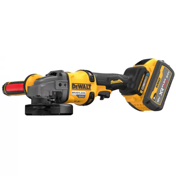 Aku úhlová bruska DeWALT DCG418SHDX2, 54V FLEXVOLT, 125 mm, bez. pojistka