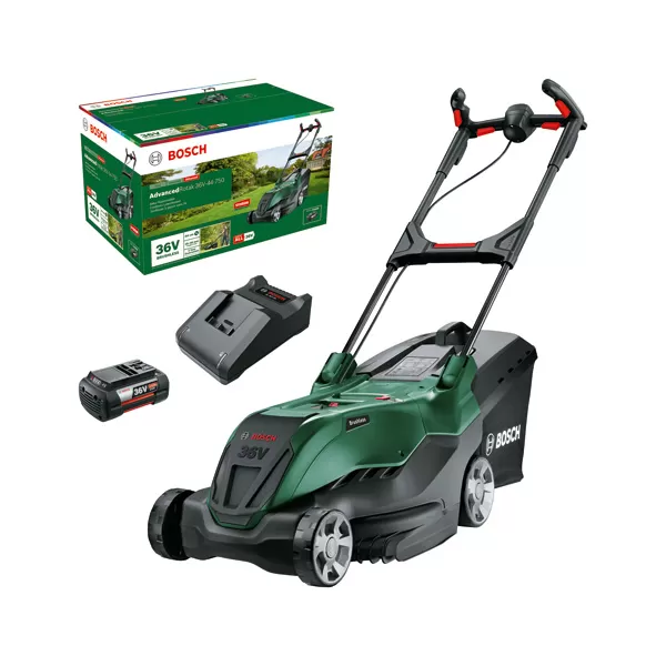 Akumulátorová rotační sekačka Bosch AdvancedRotak 36V-44-750, 1 x aku 36V/4,0Ah
