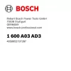 Sada pilníků, 5 ks + PRO kartáč na pilníky Bosch PRO