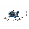 Pila pokosová Bosch GCM 305-216 S Professional, + kotouč