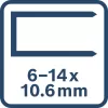 Aku sponkovačka Bosch GTH 18V-14 (solo) Professional