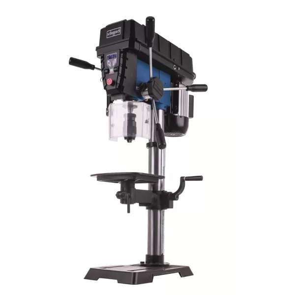 Vrtačka stojanová Scheppach TBM 300 Vario křížovým laserem a LED osvětlením 5906835901