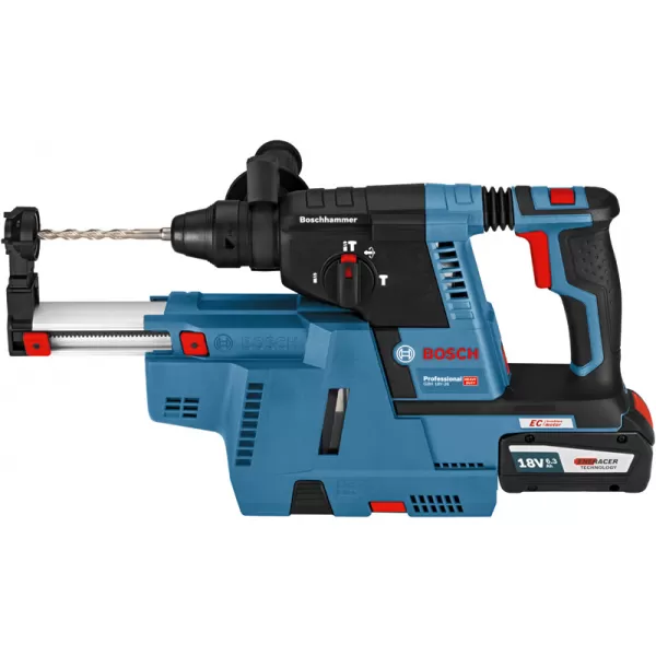 Aku kladivo Bosch GBH 18V-26 F Professional + odsávání GDE, solo