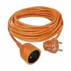 Kabel prodlužovací 10m EMOS P01110 PVC 230V, oranžový 1,5mm2