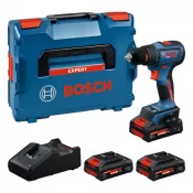 Aku vrtačka Bosch EXSR18V-90 EXPERT, 3 x aku, L-Boxx