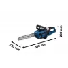 Aku řetězová pila Bosch GKE 18V-40 Professional, 1 x aku 5,5Ah EXBA