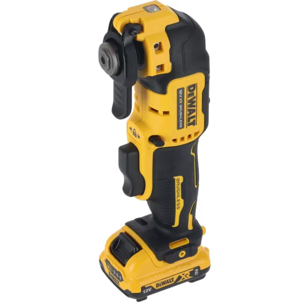 Aku oscilační bruska DeWalt DCS353D2, 12V, 2x2,0Ah