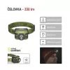 Čelovka EMOS P3539, 330 lm, 3xAAA, LED, 200m