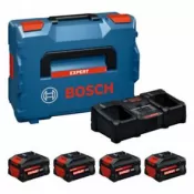Startovací set 2x EXBA 18V-80, 2x EXBA 18V-55, EXAL 18V2-320 Bosch