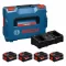 Startovací set 2x EXBA 18V-80, 2x EXBA 18V-55, EXAL 18V2-320 Bosch