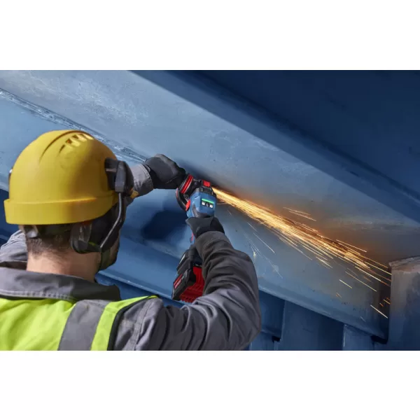 Aku úhlová bruska Bosch EXWX18V-15S EXPERT, 2 x aku 8,0Ah, L-Boxx