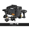 Kombo sada DeWALT DCK3222MP2T McLaren DCD86M + DCG45M + DCF99M 2 x 5 ah