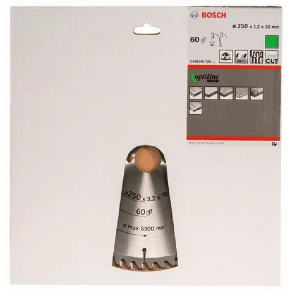 Kotouč pilový Bosch Optiline Wood