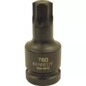 Hlavice rázové Torx 1/2", Kennedy
