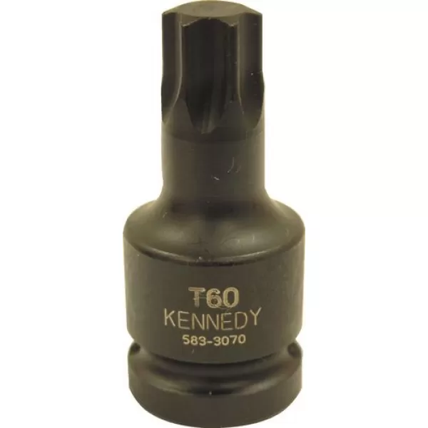Hlavice rázové Torx 1/2", Kennedy