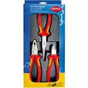Sada izolovaných kleští Elektro set 1000V VDE, Knipex