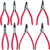 Sada kleští na pojistné kroužky, Knipex