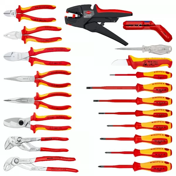 Kufr s nářadím "Vision 24 Elektro" Knipex
