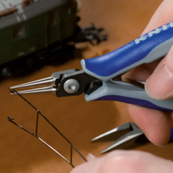 Kleště přesné pro elektroniku - kulaté, Knipex