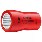 Hlavice nástrčná 3/8" izolovaná 1000V, Knipex