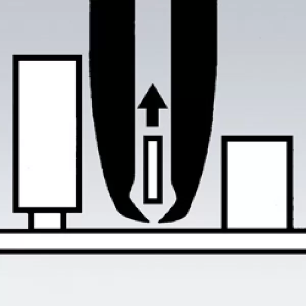 Kleště štípací čelní pro elektroniku, Knipex