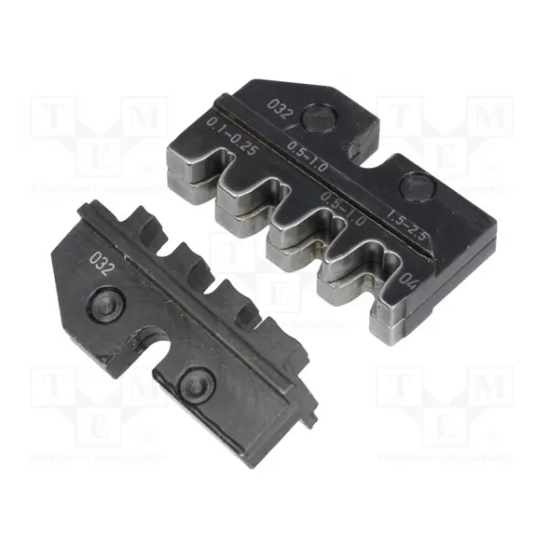 Lisovací profil pro neizolované otevřené konektory 2,8 + 4,8 mm