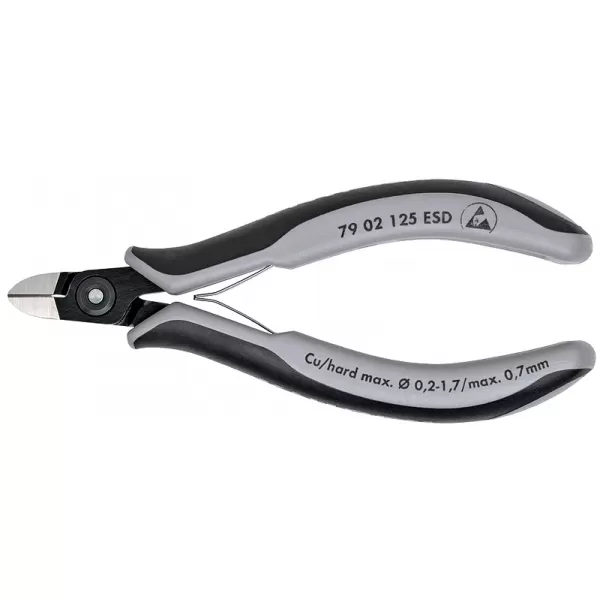 Kleště štípací boční, přesné ESD, Knipex