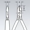 Kleště štípací boční, přesné, Knipex