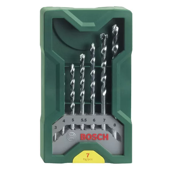 Sada mini vrtáků Bosch do kamene X-LINE 7ks 2607019581