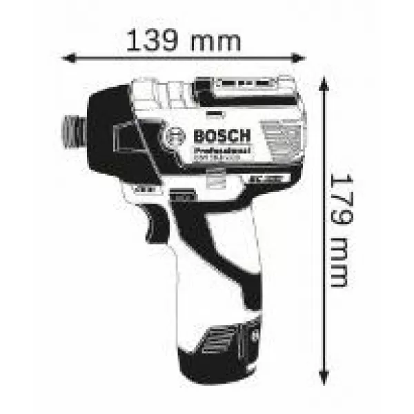 Aku rázový utahovák Bosch GDR 10,8 V-EC Professional - solo 06019E0002