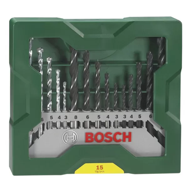 Sada vrtáků Bosch X-line 15ks - 2607019675