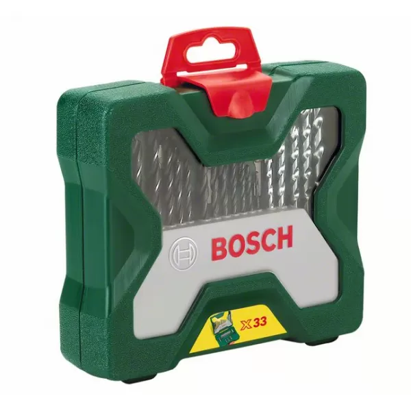 Sada vrtáků a bitů Bosch X-line 33ks 2607019325