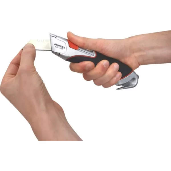 Nůž bezpečnostní vysouvací 2v1, Kennedy