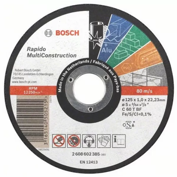 Kotouč řezný Bosch, Rapido Multi Construction