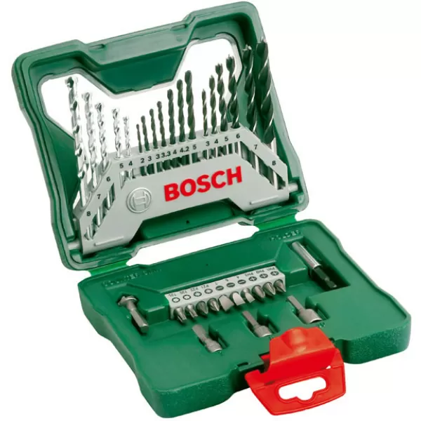 Sada vrtáků a bitů Bosch X-line 33ks 2607019325