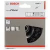 Kartáč hrncový zvlněný 100 mm, 0,5 mm, M14, Bosch 1608614011