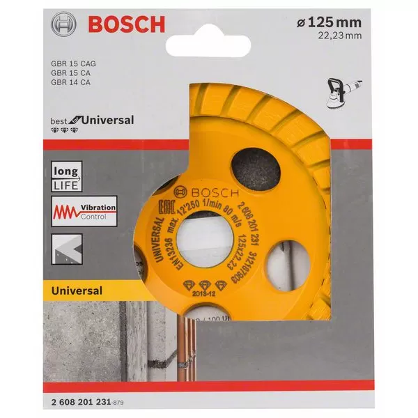 Diamantový hrncový kotouč Bosch Best for Universal Turbo