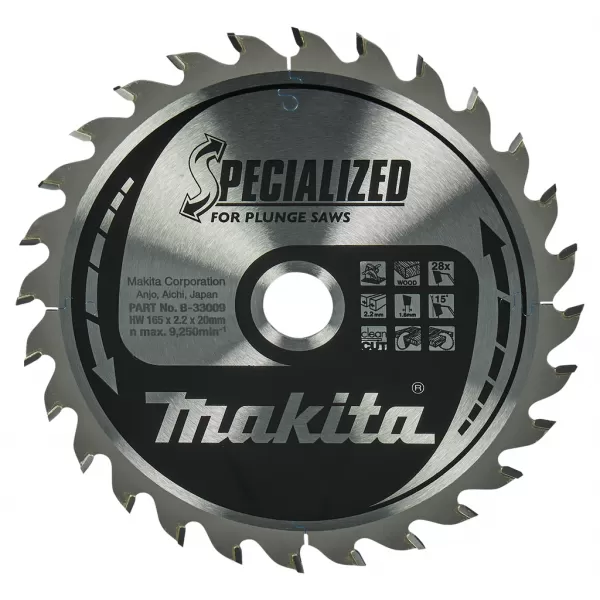 Pilový kotouč Makita Specialized 165x2,4x20mm